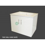 Wall Hung Vanity Misty Series 600mm White